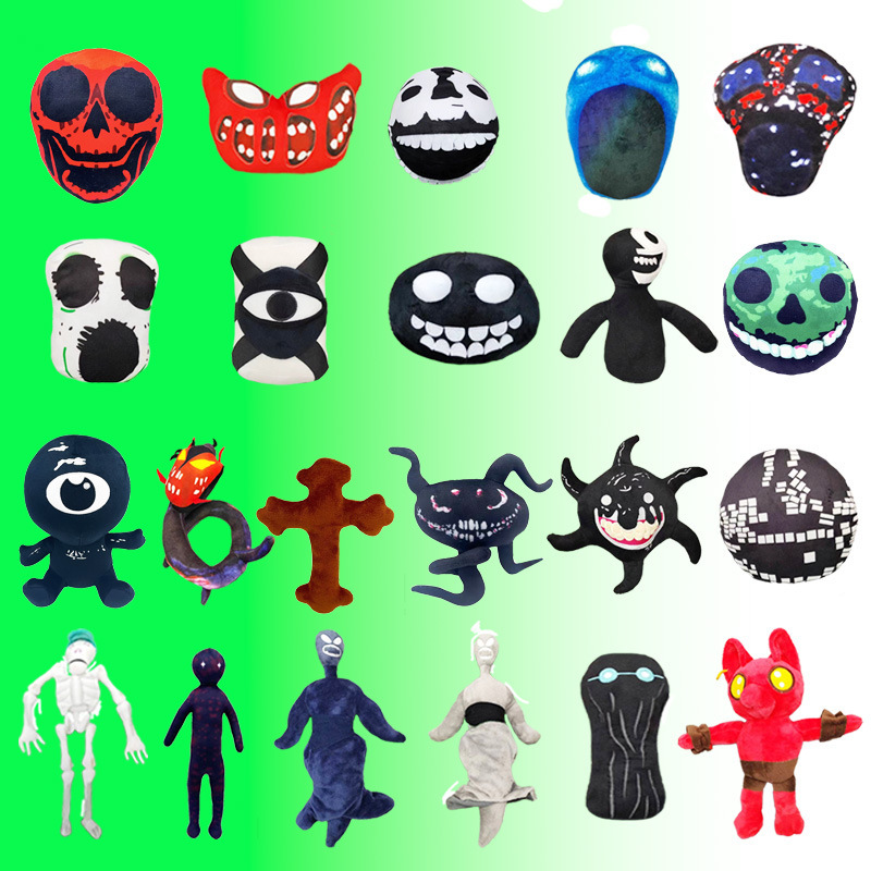 Cross Border New Doors roblox Figure Plush Toy Cry Escape Door Doll Monster Doll Cross Border New Doors roblox Figure Plush Toy Cry Escape Door Doll Monster Doll
