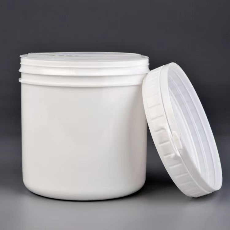 1kg过硫酸氢钾消毒剂包装罐，1L消毒粉猪用猪场消毒复合物塑料罐