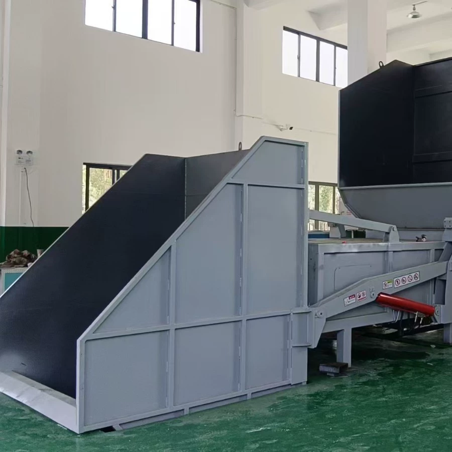 Горизонтальный компрессор с прямым давлением мусорооборота мусорораспределительного оборудования