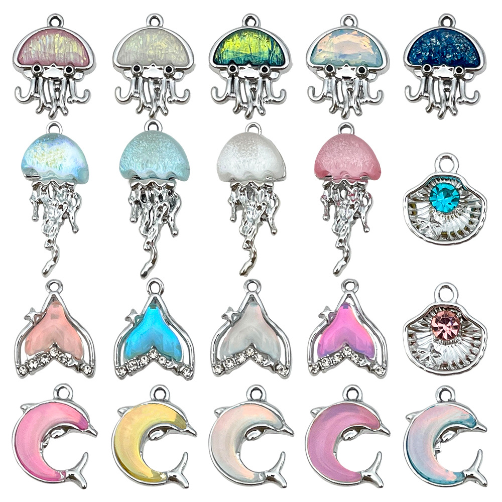 Mix 20 white k ocean series-20 styles 1 each-25.9g-SN1807