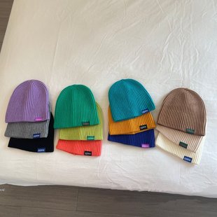 ins South Korea children's hat spring and autumn girls' wool hat baby kids' knitted hat boys' warm earmuffs hat tide
