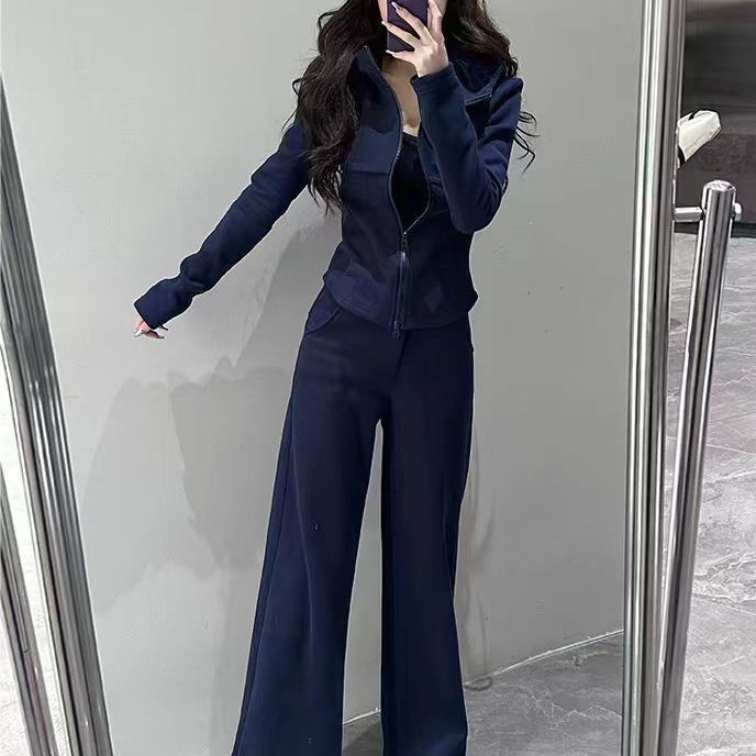 2025春季休闲减龄运动装套装女小个子洋气早春出游衣服高级感女装|undefined