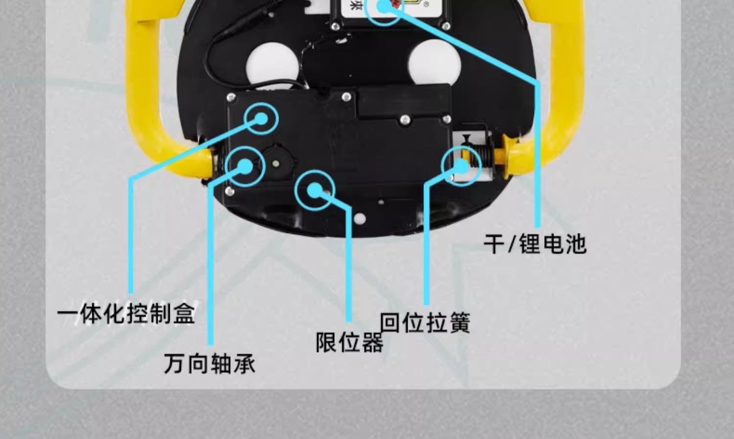 Jindun SCA series solar parking space floor lock anti-pry anti-collision occupation lock charging intelligent automatic waterproof floor lock