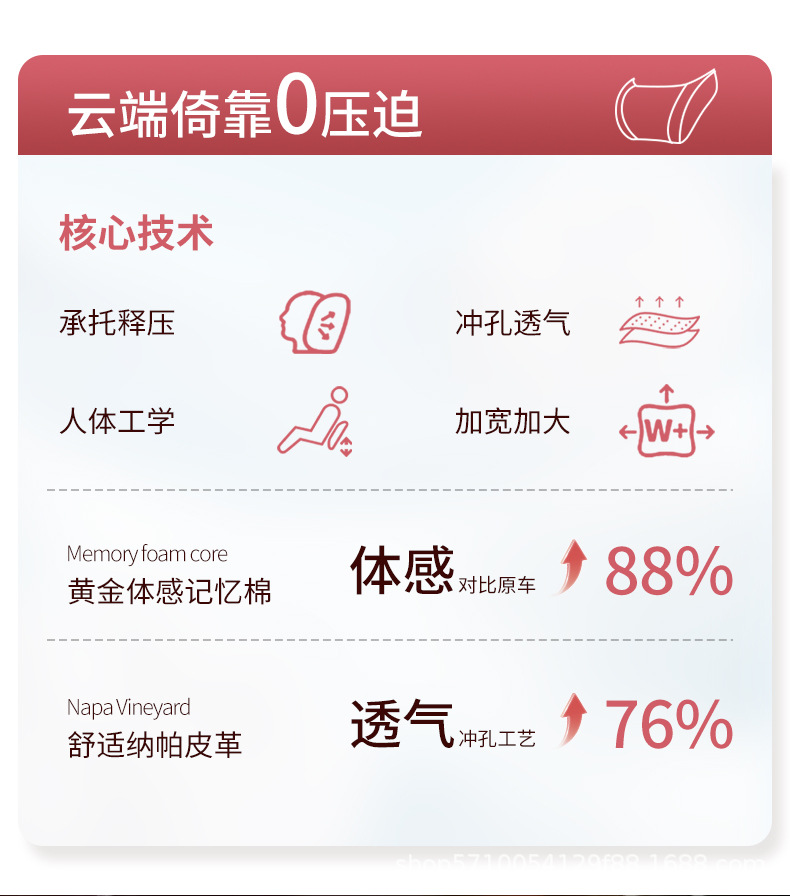 Car Headrest and Lumbar Support, Car Neck Pillow, Driving-Specific Neck Pillow, Driver's Seat Cushion, Car Lumbar Support, Waist Protection