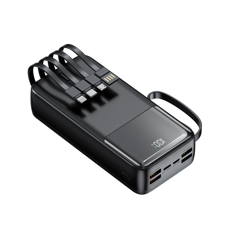新しい 120W 超高速充電には、ケーブル付きパワーバンク 20000 mAh 超大容量デジタル ディスプレイ モバイル電源が付属しています|undefined