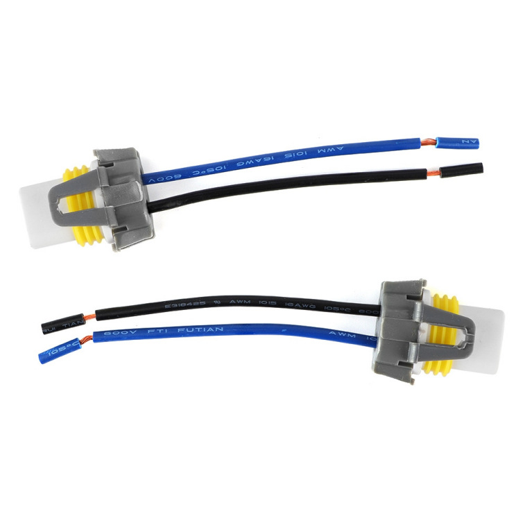 Arnés de cableado del zócalo H1H4H7H11H13 5202/H16/9005/9006/9007 portalámparas con alambre modelo completo