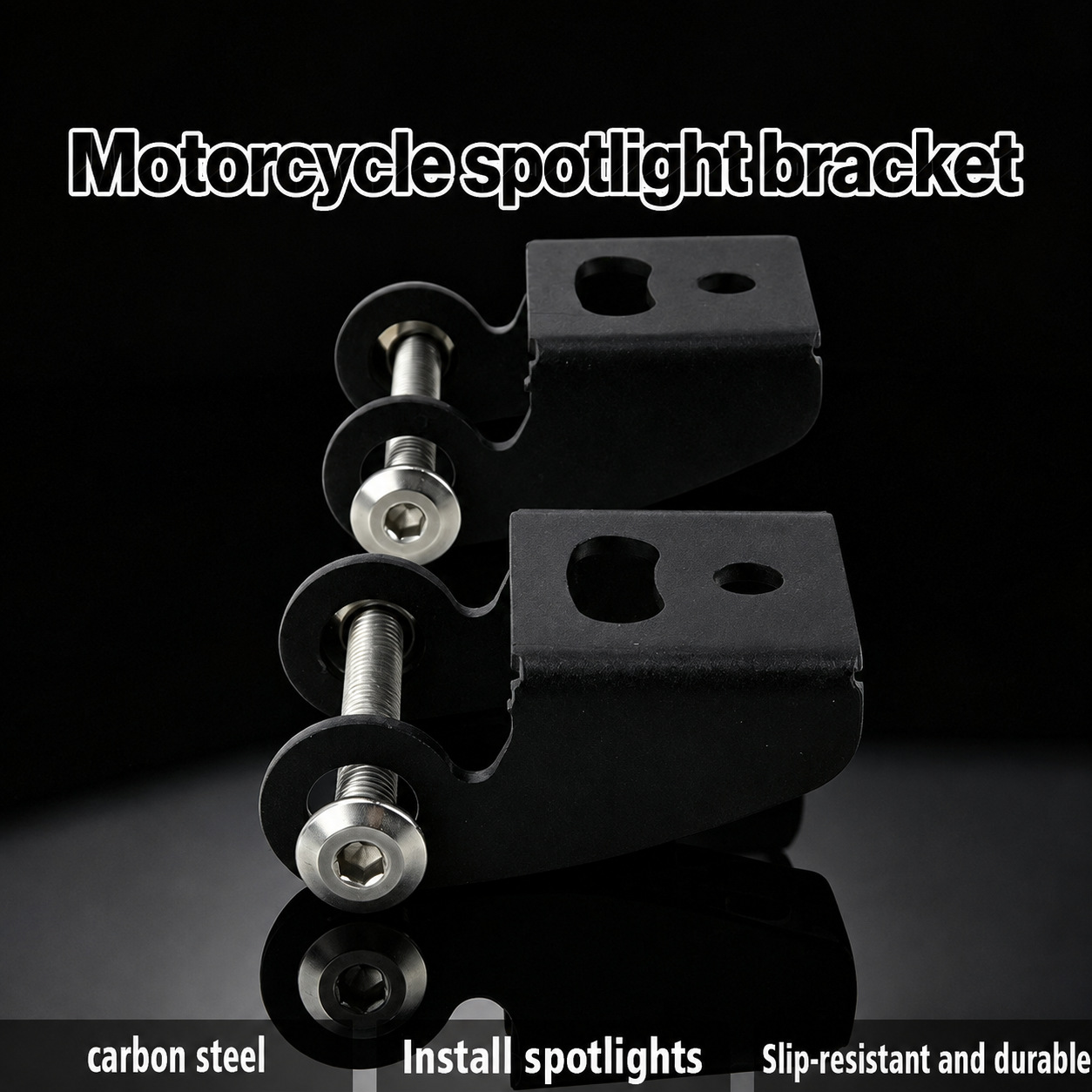 Universal cross-border motorcycle accessories, fixed brackets, scooter accessories, modified crash bars, spotlight bracket accessories, complete set