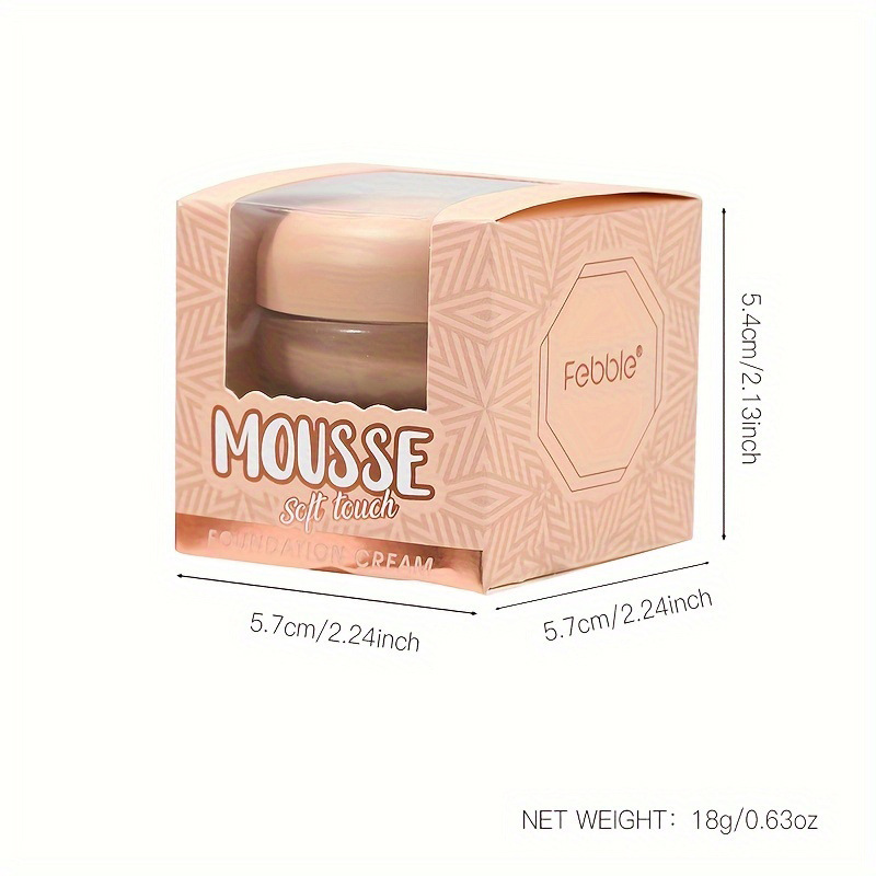 USHAS European and American Cross-border spot mousse base crema delicada impermeable corrector hidratante de larga duración FS446A B