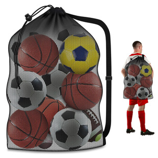 Basketball Big Net Bag Capacity 8-12 Ball Bag Storage Bag Bold Kindergarten Football Net Volleyball Big Net