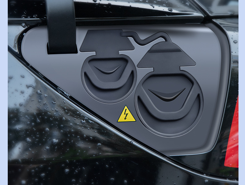 Suitable for Tesla ModelY/3 charging port dust cover cover plug rainproof waterproof cover protection ya modified accessories