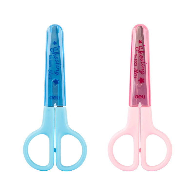 Small handheld scissors for students, children's safe origami, DIY