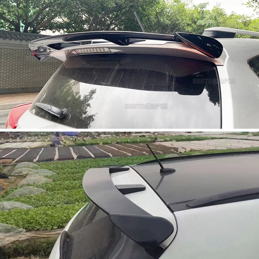Suitable for Hatchback Car Suv Universal Modified Rear Wing Fixed Wind Wing Pressure Wing Punch-Free Gt Rear Wing Mercedes-Benz and Bmw