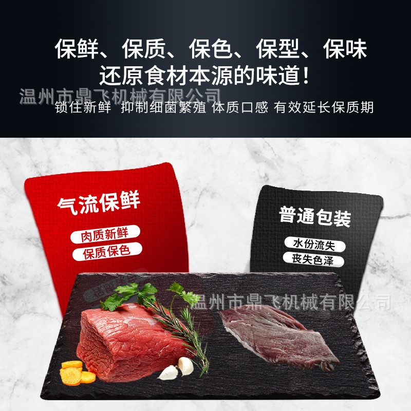 Caja de pescado aire acondicionado máquina de envasado caja de sándwich comercial máquina de sellado neumático para llevar máquina de sellado automático caja de comida rápida image 4
