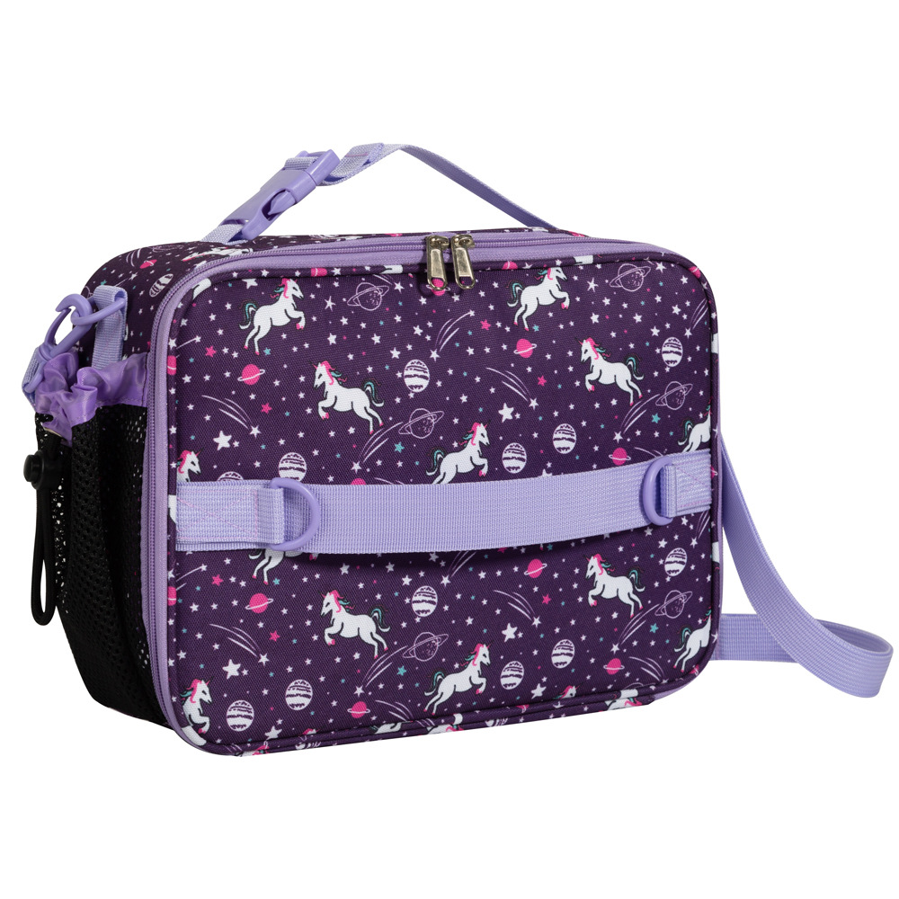 Bolsa de almuerzo Oxford con dibujos animados para niños, nueva bolsa de almuerzo con aislamiento para estudiantes, color tela Oxford, para el hogar y el jardín, 2024_voghion.com