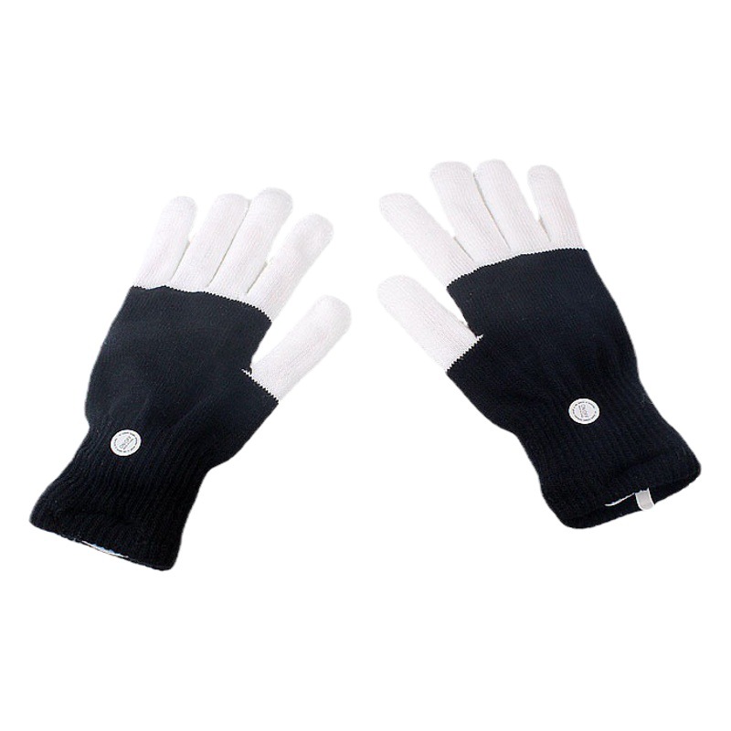 Guantes luminosos LED de Halloween para niños transfronterizos coloridos Guantes luminosos de destello de regalo de Navidad ambiente