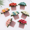 Street hairgrip handmade for bride, hair accessory, European style, for bridesmaid, wholesale