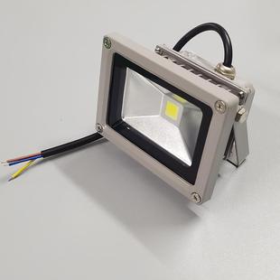 Led Light-Controlled Floodlight Outdoor Waterproof 50W Surveillance Spotlight Community Road Fill Light High-Efficiency Fill Light