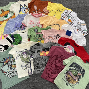 D���Qͯ�b��ͯ����T���s�����l��ͨ���� toddler tshirts short