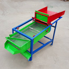 小型吹风式谷子除杂风选机 小麦去杂清选机 五谷杂粮筛选机