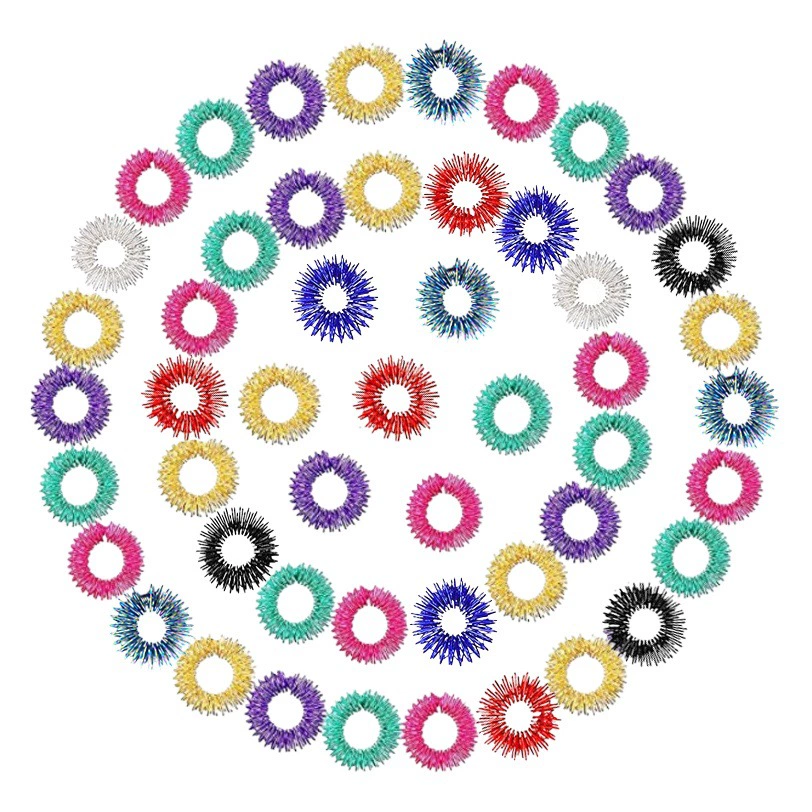 Мини Весна Декомпрессия Массаж Пальцев Кольцо Массажер Палец Декомпрессия Весной Декомпрессия Кольцо Массажное Кольцо Завод