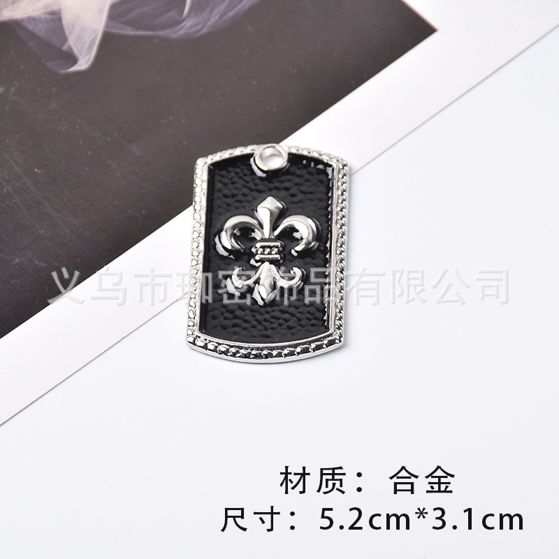 Collar de calle europeo y americano moda masculina hip hop estilo frío todo partido Internet celebridad aleación personalidad moda femenina ins suéter cadena colgante