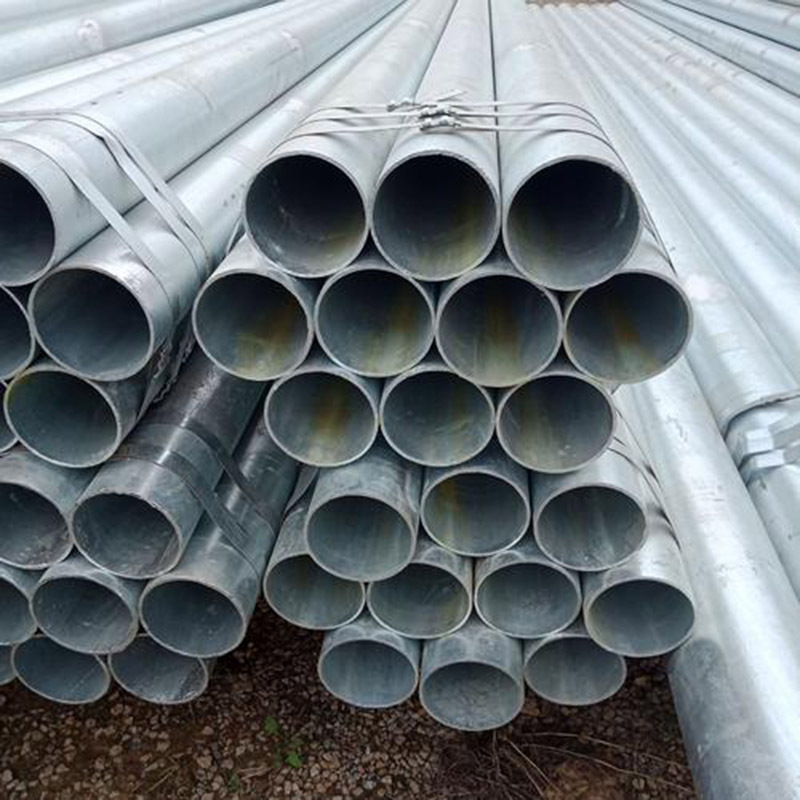 广东管材批发 镀锌钢管 Q235B 温室大棚管 友发消防供水圆管dn150