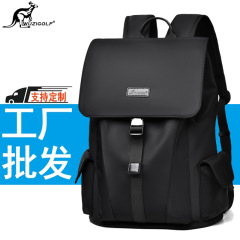 クロスボーダー卸売りカバー式リュックサック男性ビジネス出張旅行カバン韓国版学生カバン女性パソコンカバン