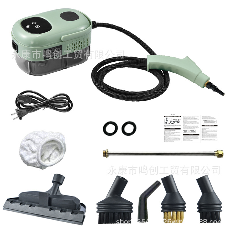 Limpiador a vapor de alta presión y alta temperatura, pequeño aire acondicionado doméstico, campana extractora de cocina, máquina de limpieza con calentamiento instantáneo, estándares europeos, americanos y británicos