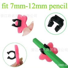 跨境 亚马逊笔夹扣饰品卡扣装饰底扣个性吸管配饰可拆卸diy铅笔