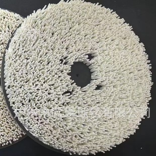 Optical Disc Brush Cold Carving 3D Professional Nylon Black Wire Brush Disc Bevel Edge Hongbian Sweeping Brush Disc Brush