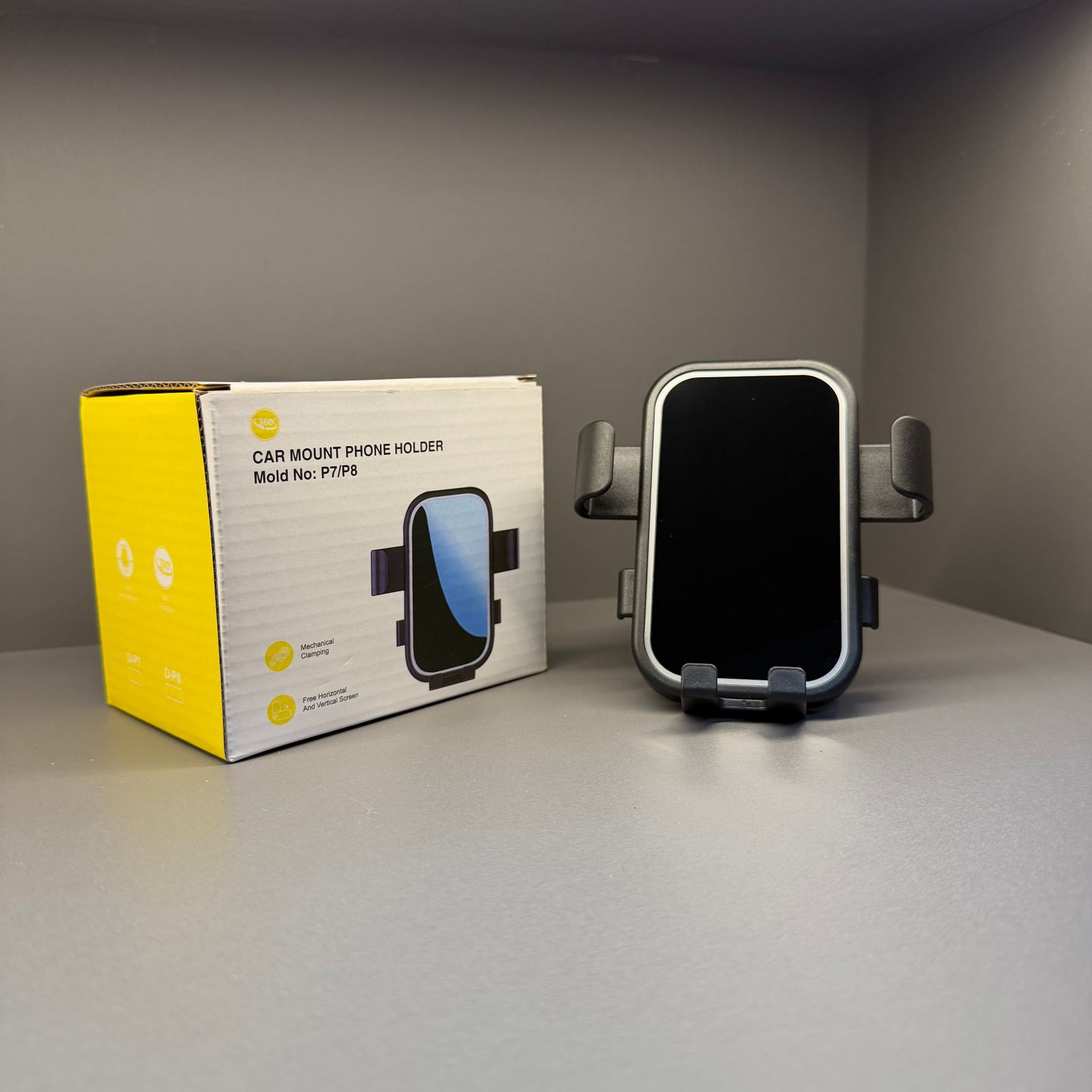 New Motorcycle and Electric Vehicle Phone Holder for Riders, No Need to Remove the Rearview Mirror, Anti-Shock and Anti-Vibration Support Bracket for Riding