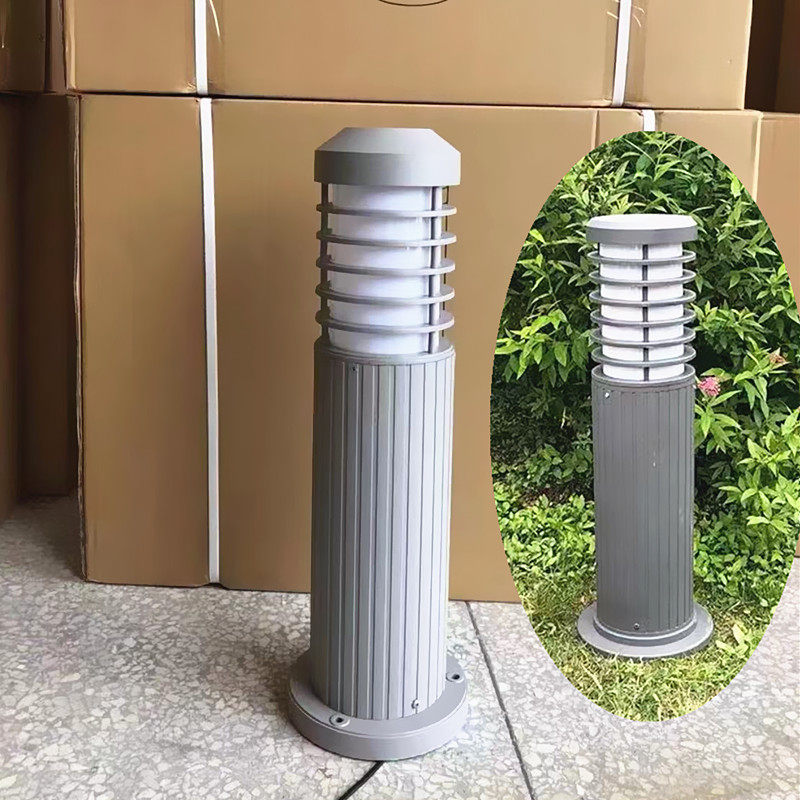 Paisaje lámpara de césped jardín al aire libre lámpara de columna baja lámpara de jardín lámpara de césped LED lámpara de aluminio iluminación de jardín parque