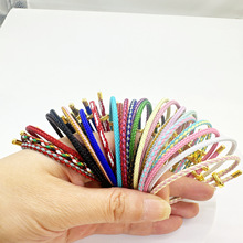 工厂定制周家同款手绳可调节工字扣手链转运珠编织绳钢丝手链红绳