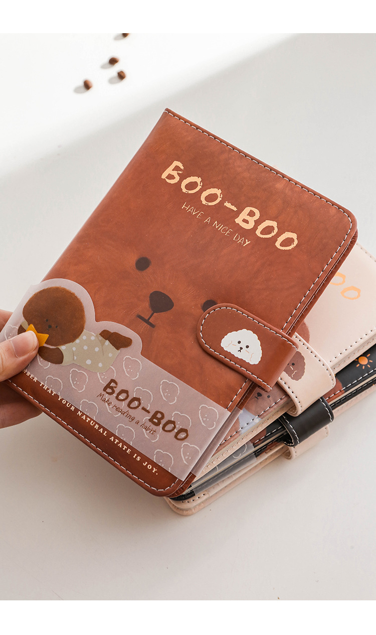 1 Piece Cartoon Class Learning Pu Leather Cute Notebook display picture 5
