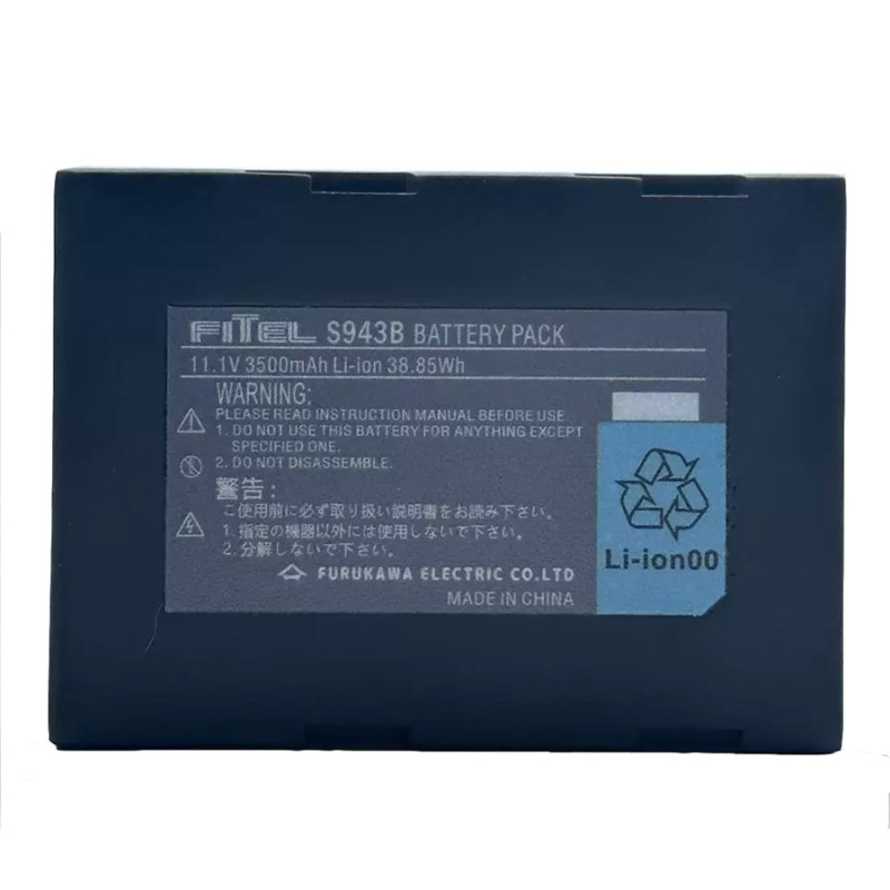 Suitable for Furukawa Fitel S177A S178 S153 S123 S122A Fusion Splicer Battery S943B Suitable for Furukawa Fitel S177A S178 S153 S123 S122A Fusion Splicer Battery S943B