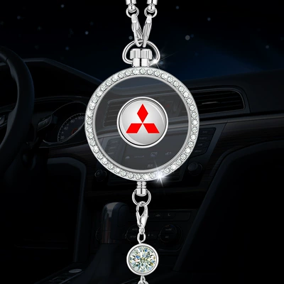Car hanging — and Car Interior Decorations for Women - mitsubishi-zhou-drill-drop-pendant-with-a-bottle-of-sea-perfume