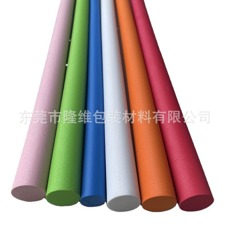 厂家加工高密度EVA海绵圆柱 石油管道用阻燃EVA实心管 EVA浮力棒