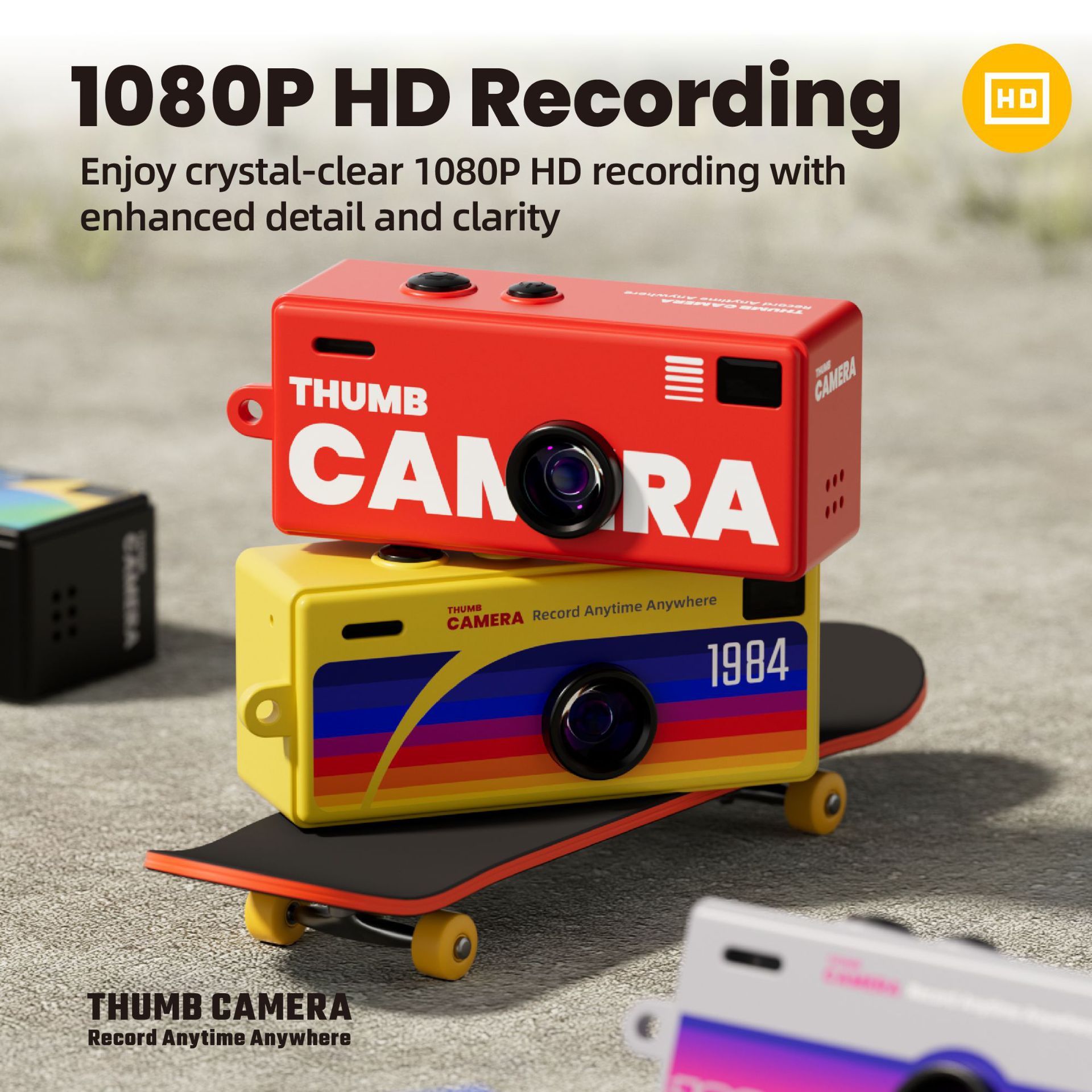 Cross-Border G6 Mini Thumb Camera Student Party Outdoor Sports Camera Kidsren's Photo and Video Pocket Camera