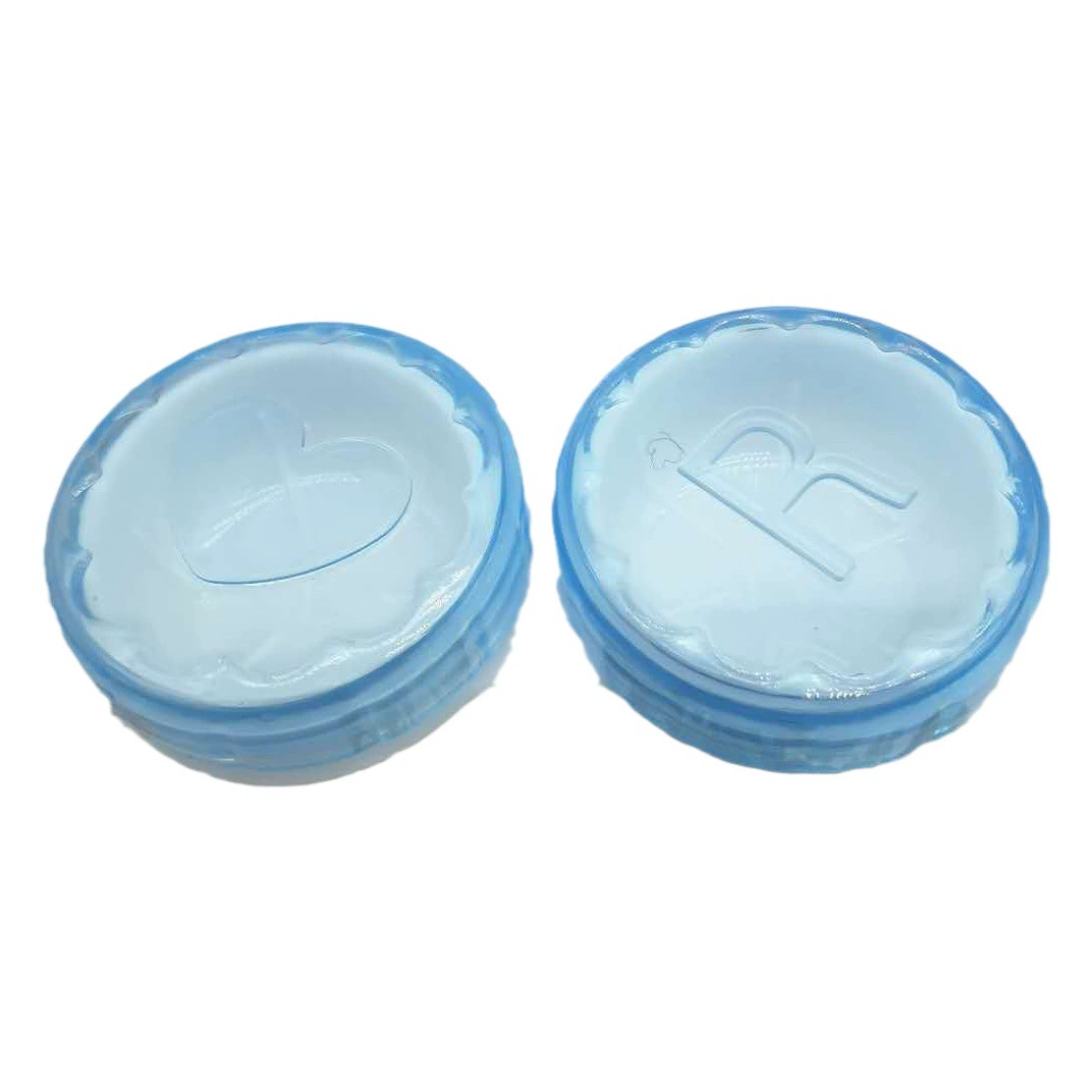 Простые контактные линзы двойная коробка Одиночная невидимая коробка для очков для близорукости коробка для кормления Пара коробка для хранения оптом 565