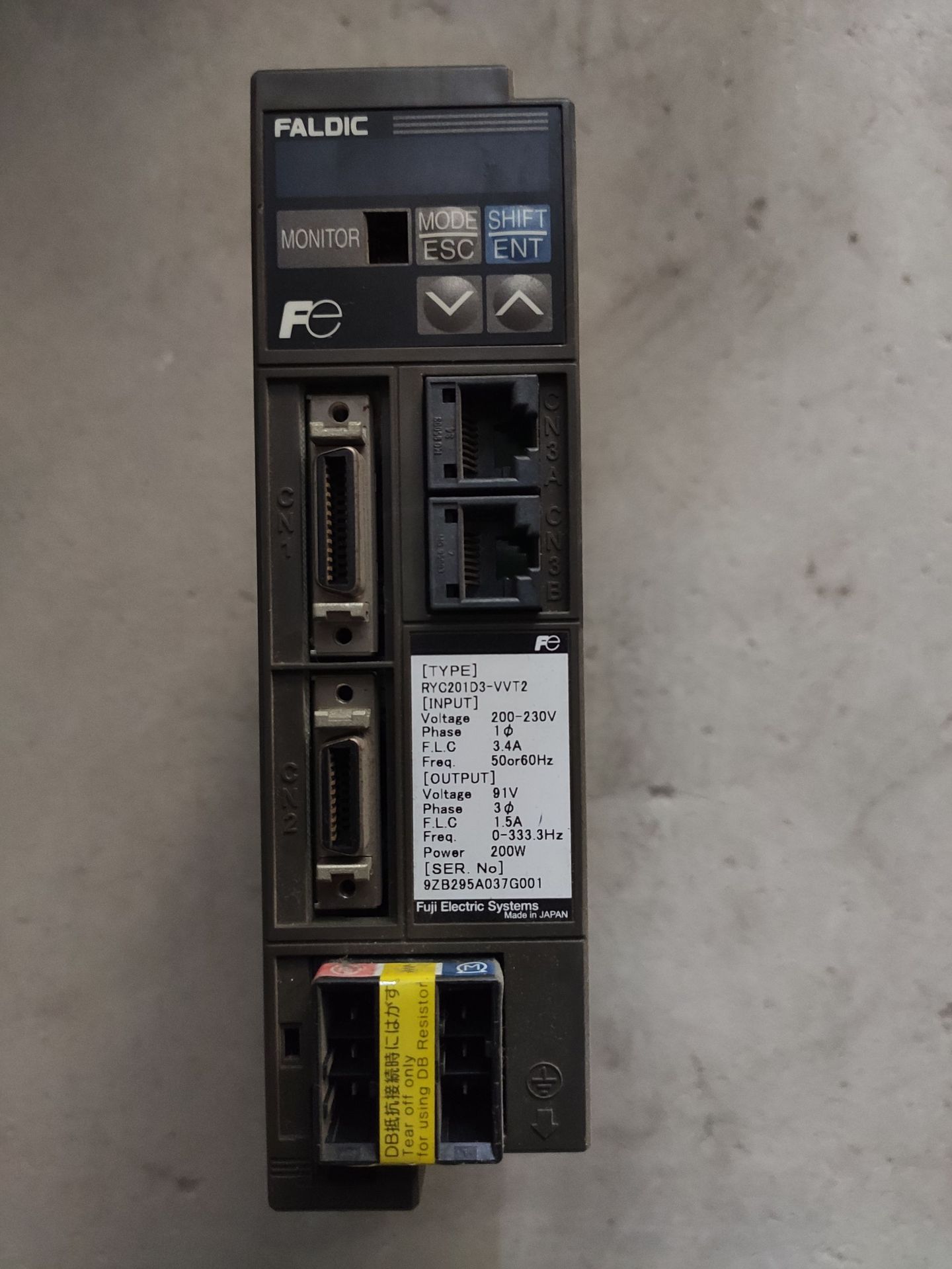 【富士电机】日本Fuji Electric FALDIC RYC201D3-VVT2驱动器议价