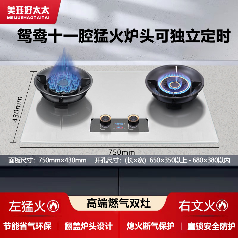 스테인레스 스틸 만다린 오리 타이밍 [왼쪽에 11개의 캐비티, 오른쪽에 느린 불]