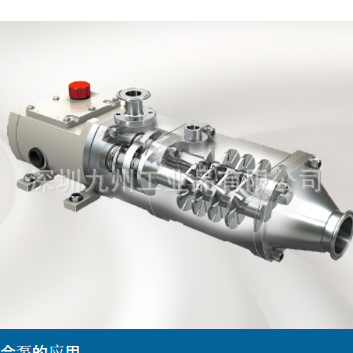 日本fukko 带搅拌功能的混合泵双螺杆泵 BQ 型