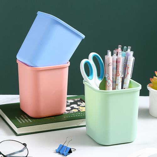 Book desktop cosmetics storage box debris garbage organization box storage basket plastic snack household kitchen storage box