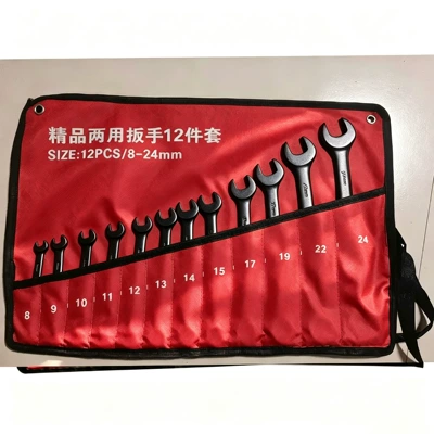 Mühərrik tənzimləmə alətləri: Wrench Tools Wholesale - electrophoresis-black-12-piece-set-8-24-red