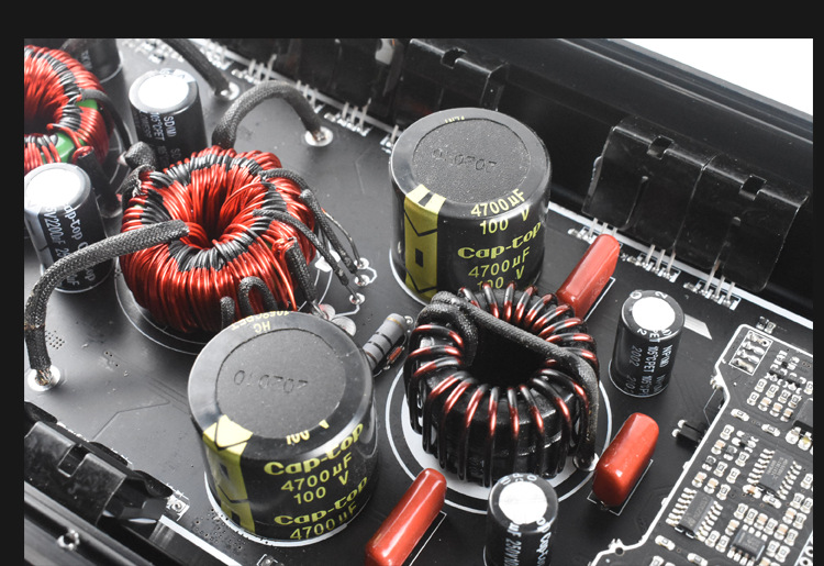 Car audio modification drummer single-channel amplifier subwoofer board vehicle-mounted high-power class D digital amplifier 1000W