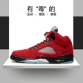 Aj5 bull red