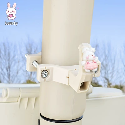 Other Electric Vehicle Accessories: Electric Bikes, Helmet, Backpack - column-style-single-hook-pink-skirt-rabbit