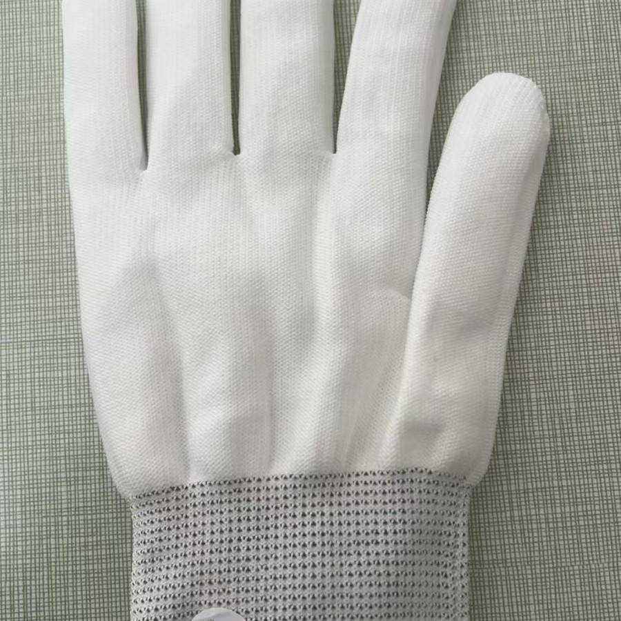 Ventas transfronterizas en caliente spot colorido guante de flash arco iris LED fluorescente props de espectáculo de Navidad