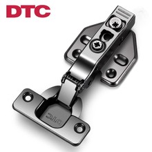 DTC东泰c80液压阻尼铰链枪黑色可脱卸式衣柜橱柜合页建材五金配件