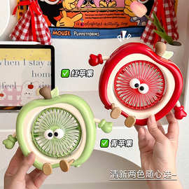 夏天可爱桌面小风扇学生宿舍办公室桌上静音小型usb充电款电风扇